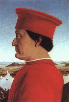 皮耶羅 德拉 弗朗西斯卡 Portrait of Federico da Montefeltro 皮耶羅 德拉 弗朗西斯卡 Portrait of Federico da Montefeltro